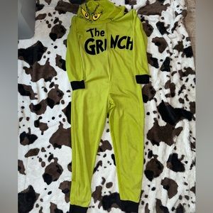 Grinch sleep onesie